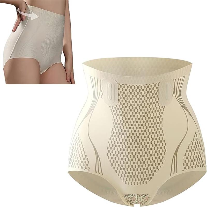 ⏳ Limited time 50% off! ✨Ice Silk Ion Fibre Repair Shaping Shorts, Tummy Control Underpants（The more you buy, the higher the discount）