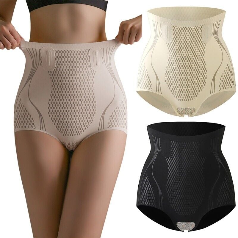 ⏳ Limited time 50% off! ✨Ice Silk Ion Fibre Repair Shaping Shorts, Tummy Control Underpants（The more you buy, the higher the discount）