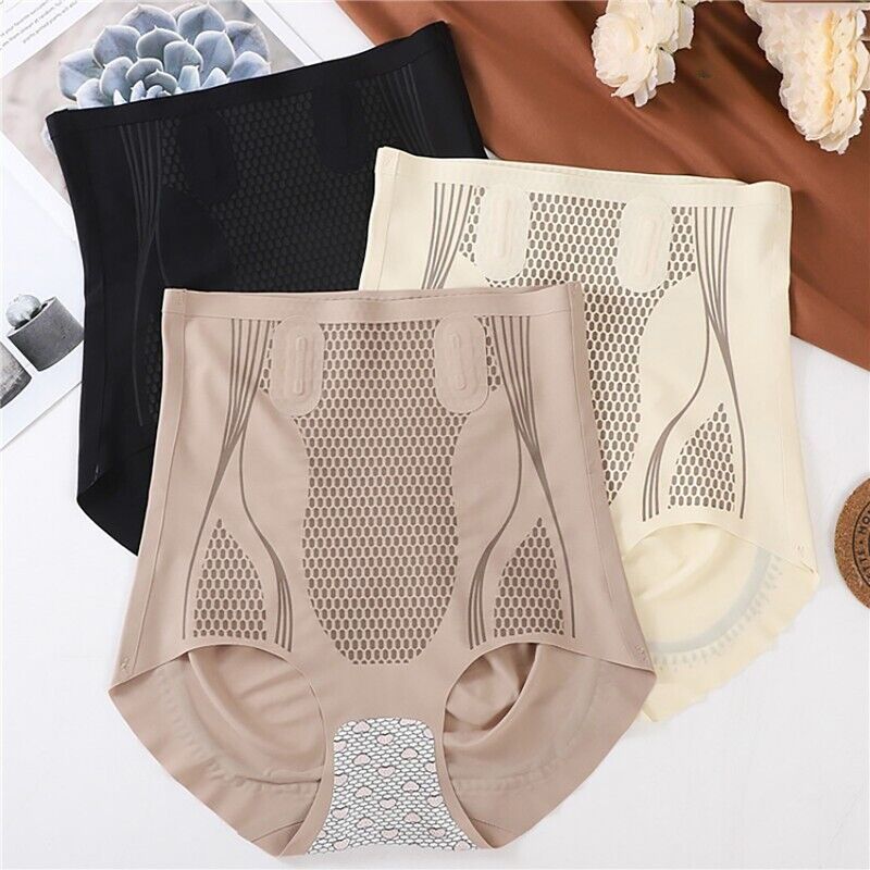⏳ Limited time 50% off! ✨Ice Silk Ion Fibre Repair Shaping Shorts, Tummy Control Underpants（The more you buy, the higher the discount）