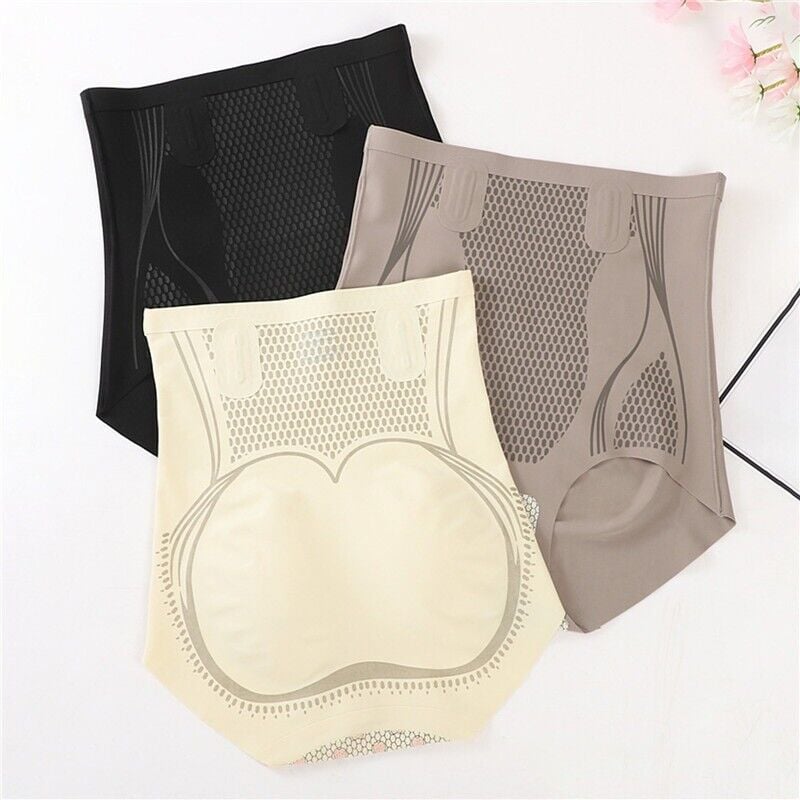 ⏳ Limited time 50% off! ✨Ice Silk Ion Fibre Repair Shaping Shorts, Tummy Control Underpants（The more you buy, the higher the discount）