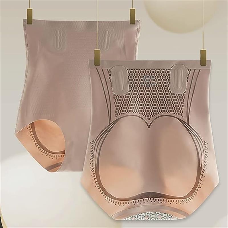 ⏳ Limited time 50% off! ✨Ice Silk Ion Fibre Repair Shaping Shorts, Tummy Control Underpants（The more you buy, the higher the discount）