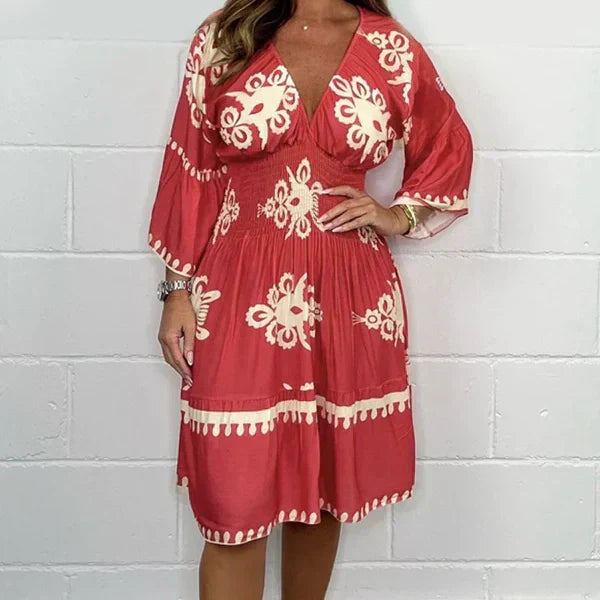 ⏰Limited Sale 50% OFF🔥👗Women's printed dress