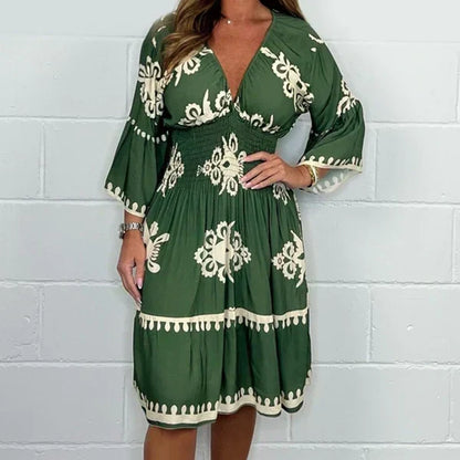 ⏰Limited Sale 50% OFF🔥👗Women's printed dress