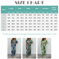 🌸NEW ARIVAL🔥Women's Summer Fashion Leaf Print Plus Size Bodysuit with Elastic Waist