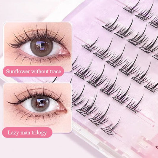 🎁Limited-time gift🎁Waterproof Glue-free Realistic False Eyelashes