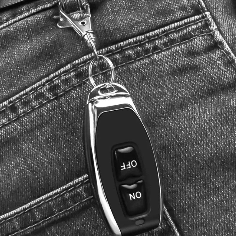 🔌🔥MEHR KAUFEN, MEHR SPAREN🔥✨ Drahtloser Fernbedienungsschalter & Empfänger-Kit - Einfache Installation mit 100m Reichweite für Licht und Elektrogeräte 🏠💡