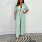 ✨ Summer New✨Women’s Solid Color Pleated Jumpsuit