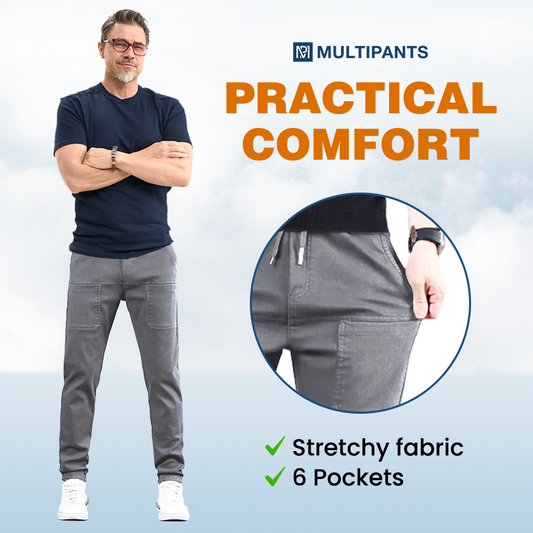 ⏳2025 Promotions-Save 60%🔥MultiPants - High Stretch Multi-pocket Durable Cargo Pants👖