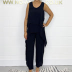 🌸Summer Specials🌸 Casual Sleeveless Loose Top and Pants Suit