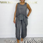 🌸Summer Specials🌸 Casual Sleeveless Loose Top and Pants Suit