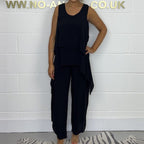 🌸Summer Specials🌸 Casual Sleeveless Loose Top and Pants Suit