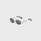 Vintage Oval Frame Sunglasses With Case（50% OFF）