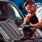 Kit de clé à cliquet réglable de 15 pcs