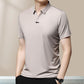 🔥Hot Sale🔥Men's Casual Wrinkle-Free Breathable Lapel T-shirt