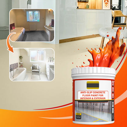 🔥New Arrivals - 49% OFF🔥Anti-Slip Concrete Floor Paint for Interior & Exterior