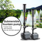 ⛲Make your own artificial fountain ！！！⛲Durable Versatile Adjustable Fountain Pump