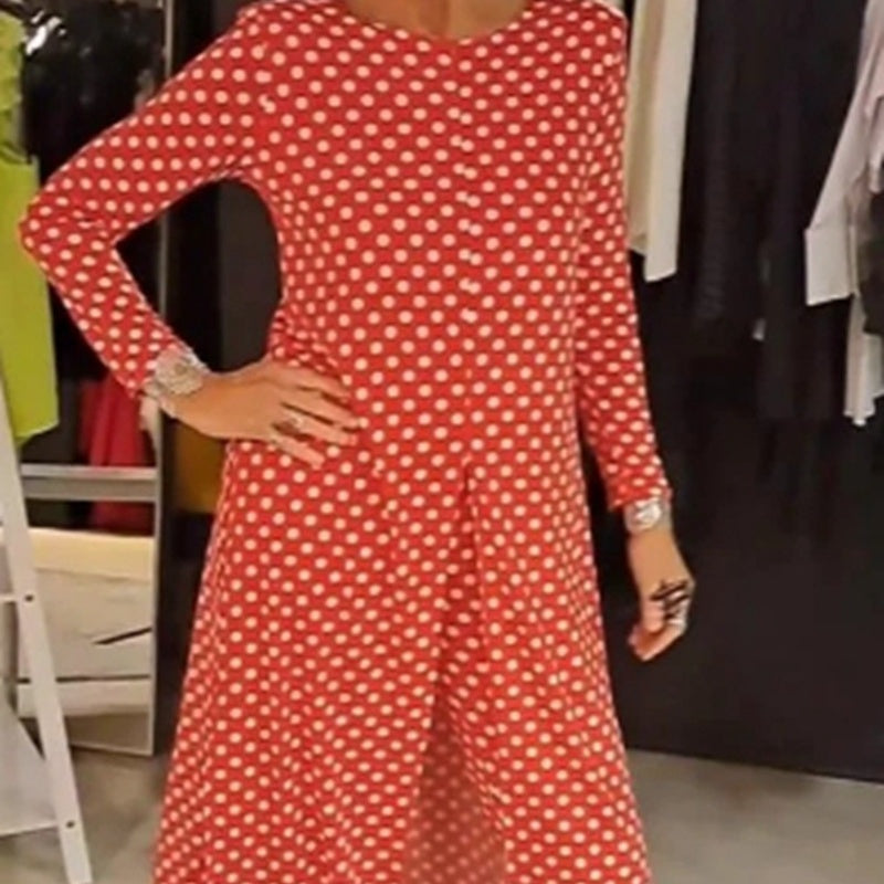 ✨HOT SALE 50% OFF✨Polka Dot Top & Pants 2-Piece Set