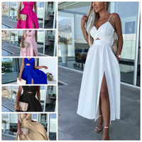 ✨Early Summer New✨ Deep V Slit Dress Collection