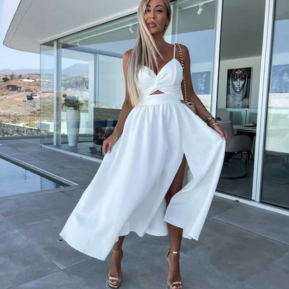 ✨Early Summer New✨ Deep V Slit Dress Collection