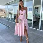 ✨Early Summer New✨ Deep V Slit Dress Collection