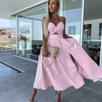 ✨Early Summer New✨ Deep V Slit Dress Collection