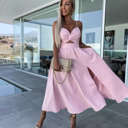 ✨Early Summer New✨ Deep V Slit Dress Collection