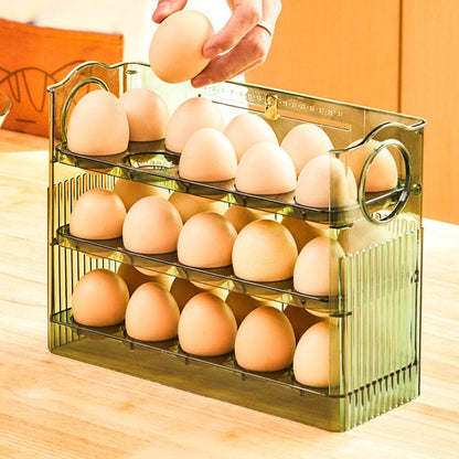 💥50% OFF🥚Automatic flip egg storage box