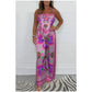 ✨Early Summer New✨Women's Spaghetti Strap Printed Top & Loose Pants 2-Piece Set