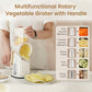 Multifunctional Rotary Vegetable Grater with Handle