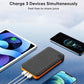 25000mAh High Capacity Solar Power Bank - Fast Charging