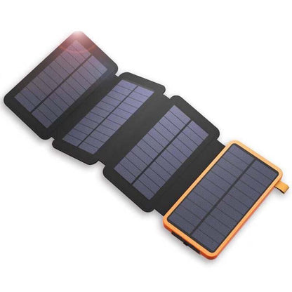 25000mAh High Capacity Solar Power Bank - Fast Charging