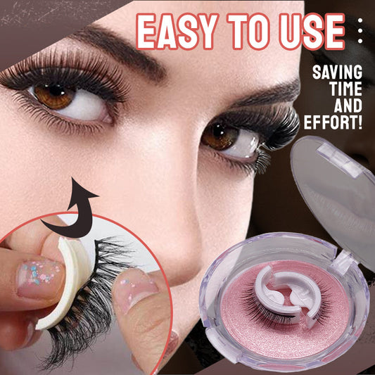 🎁Hot Sale 50% OFF✨Waterproof & Reusable Self-Adhesive Eyelashes
