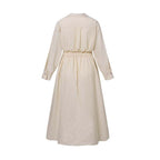 🔥Vente chaude -50% 💃Robe à col chemise en pur coton pour femme 
