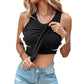 🔥LAST DAY SPECIAL PRICE: ￡9.97!!🔥Ribbed Stretchy Tank Top with Shelf Bra