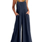 💕HOT SALE 50% OFF🥰 Plus Size Wide Leg Overalls Jumpsuit