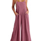 💕HOT SALE 50% OFF🥰 Plus Size Wide Leg Overalls Jumpsuit