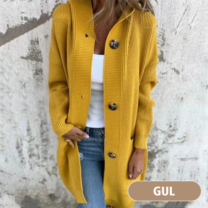 ✨New Arrival✨🌸Button-down cardigan with hood for women