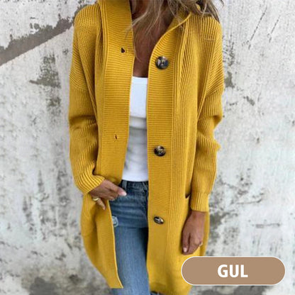 ✨New Arrival✨🌸Button-down cardigan with hood for women