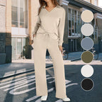 🌸Seasonal dress 50% OFF🌸Women’s 2 Piece Lounge Set with Long Sleeves