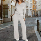 🌸Seasonal dress 50% OFF🌸Women’s 2 Piece Lounge Set with Long Sleeves