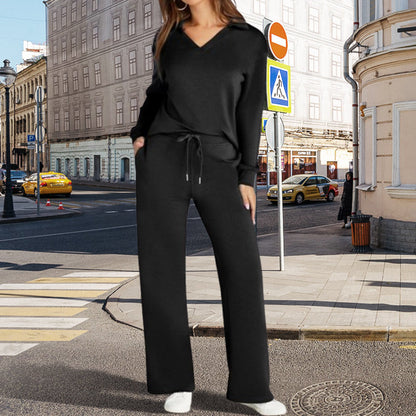 🌸Seasonal dress 50% OFF🌸Women’s 2 Piece Lounge Set with Long Sleeves