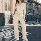 🌸Seasonal dress 50% OFF🌸Women’s 2 Piece Lounge Set with Long Sleeves