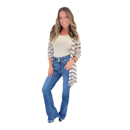 🍁Big price reduction🔥 Women’s Casual High Waist Jeans with Pockets