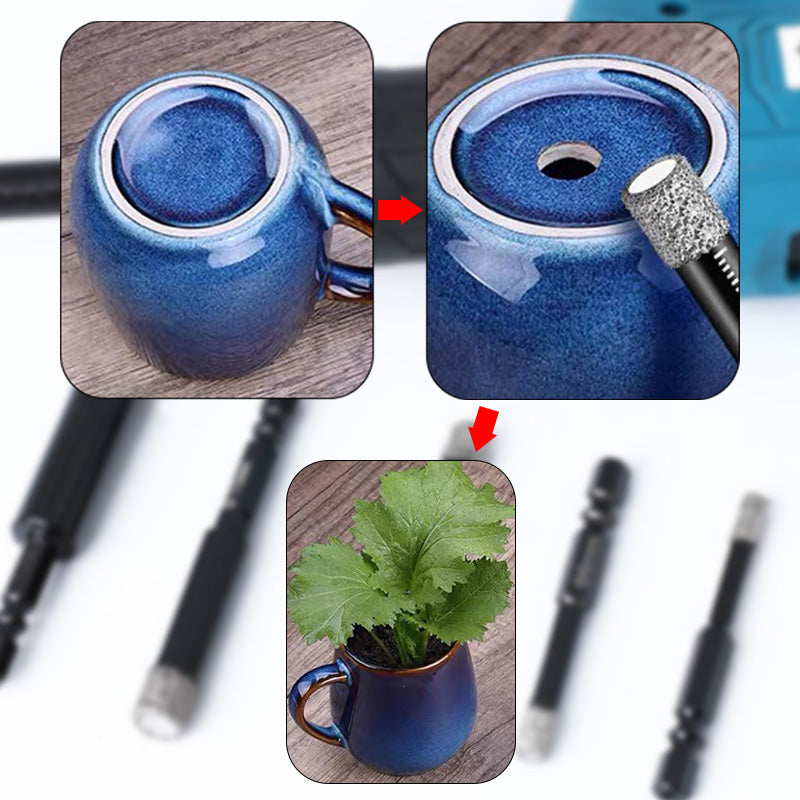 🔩 Hot sale🔩 Hexagonal Shank Drill Bits for Marble /Tile /Stone