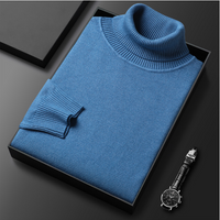 Díol Te - 50% Lascaine ✨Geansaí Cashmere Préimhe Dath Soladach d'Fhir - ceannaigh 2 le seachadadh saor in aisce