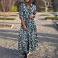🌸Spring Specials🌸Women’s Lapel Long Sleeve Floral Dress