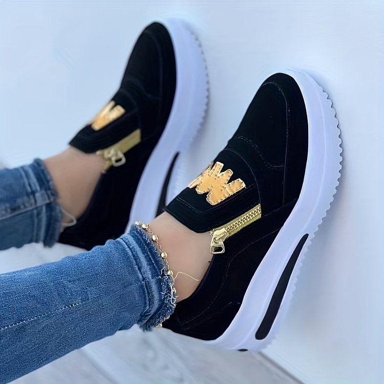 🌸  Limited time 50% off! 💥Women's Casual Platform Slip-on Orthopedic Sneakers（The more you buy, the higher the discount）