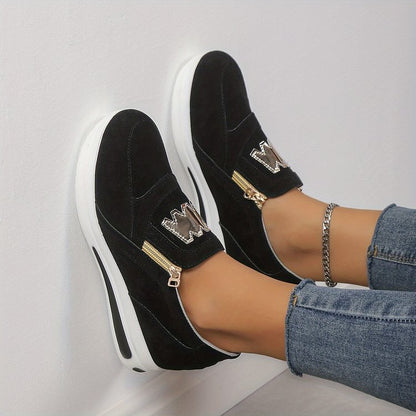 🌸  Limited time 50% off! 💥Women's Casual Platform Slip-on Orthopedic Sneakers（The more you buy, the higher the discount）