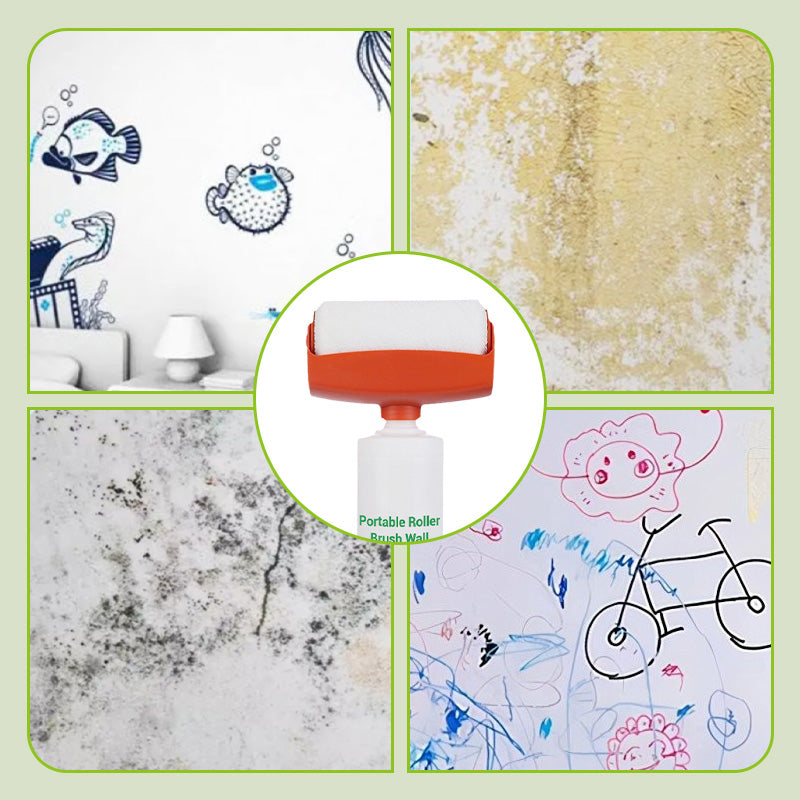 Portable Roller Brush Wall Repair Tool