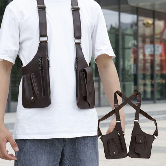 🔥Big Sale 60% OFF🔥Anti-Theft Multi-Pocket Double-shoulder Tactical Bag🎒